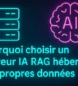 L’image illustre le concept d’un serveur IA RAG auto-hébergé, conçu pour exploiter les données internes d’une entreprise en toute sécurité. Elle représente un environnement technologique sécurisé, avec des symboles de serveurs, de bases de données et d’intelligence artificielle. Le visuel évoque la souveraineté numérique, la confidentialité des données et la performance contextuelle. Les couleurs dominantes sont le bleu et le gris, en cohérence avec l’identité visuelle de Colibase BI.